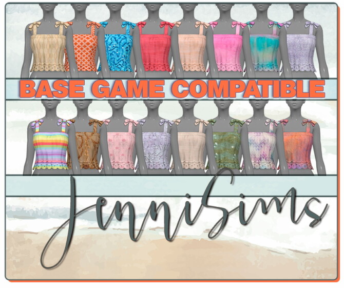Sims 4 TOP BASE GAME COMPATIBLE at Jenni Sims