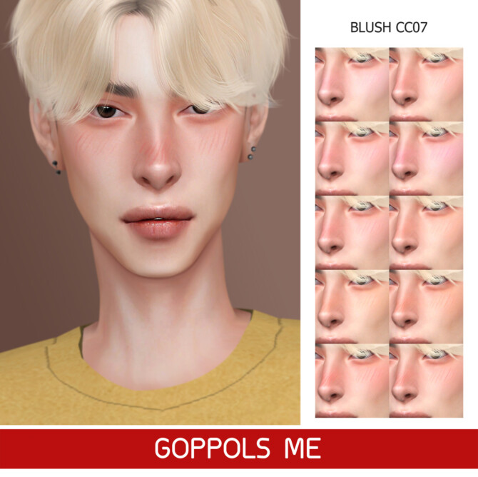 Sims 4 GPME GOLD Blush CC07   Shy Blush at GOPPOLS Me