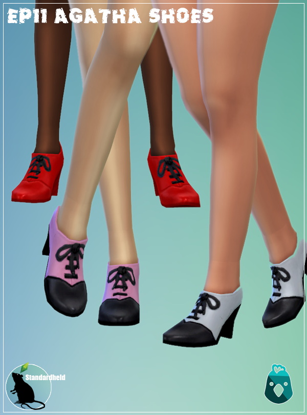 Sims 4 EP11 Agatha Shoes at RUSTIC SIMS
