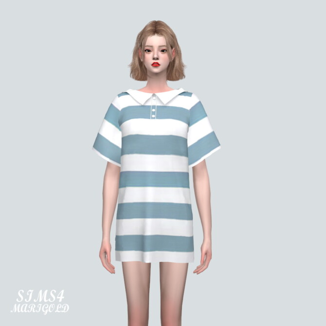 Sims 4 Mini Dress S7 PK at Marigold
