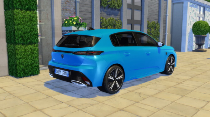 Sims 4 2022 Peugeot 308 at LorySims