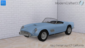 1957 Ferrari 250 GT California at Modern Crafter CC