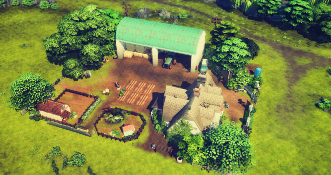 Sims 4 Cottage Family Farm 004 at Haruinosato’s CC