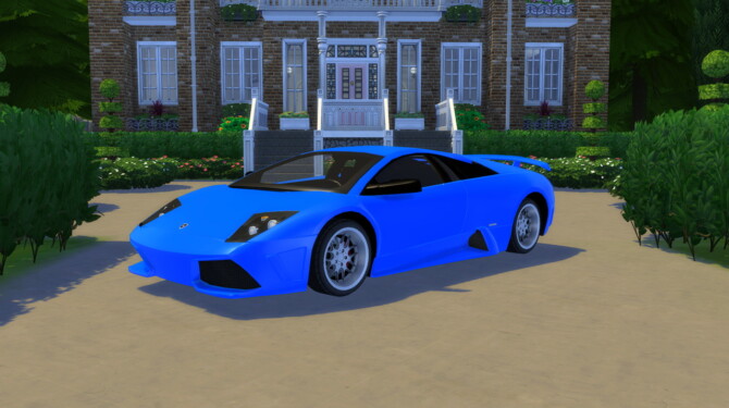 Sims 4 2006 Lamborghini Murcielago LP640 at Modern Crafter CC