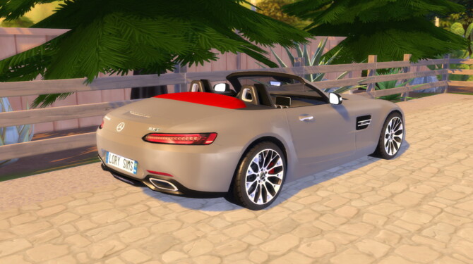 Sims 4 2020 Mercedes Benz AMG GT S Roadster at LorySims