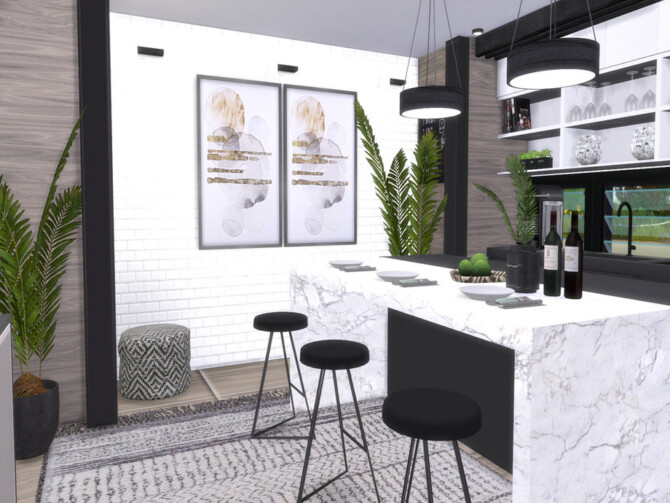Sims 4 Athena Kitchen by Suzz86 at TSR