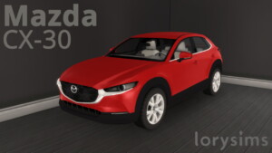 2020 Mazda CX-30 at LorySims