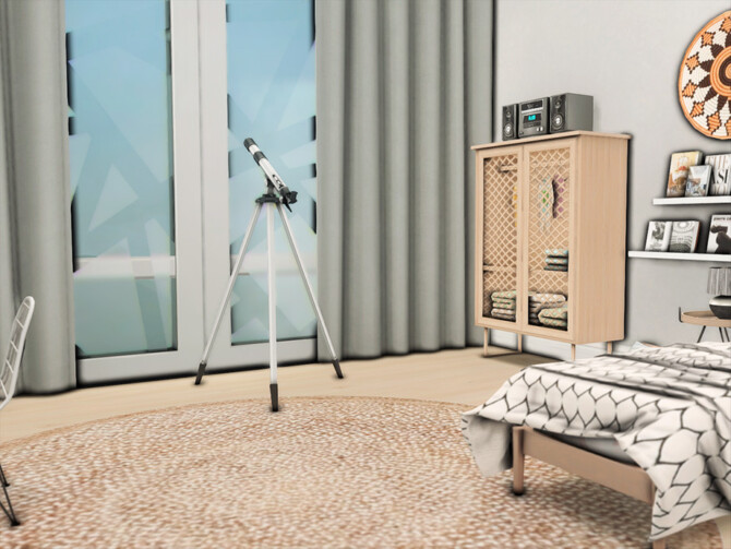 Sims 4 1010 Alto Apartments Bedroom 2 by xogerardine at TSR