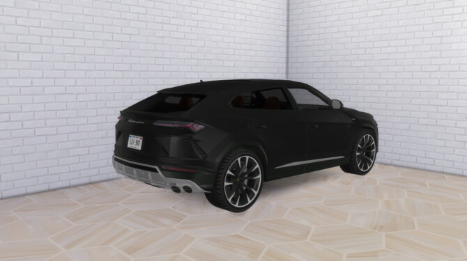 Sims 4 2019 Lamborghini Urus at Modern Crafter CC