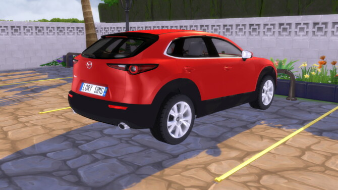 Sims 4 2020 Mazda CX 30 at LorySims