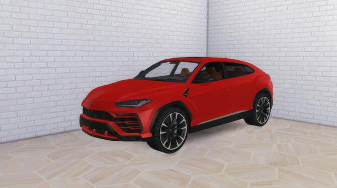 Sims 4 2019 Lamborghini Urus at Modern Crafter CC