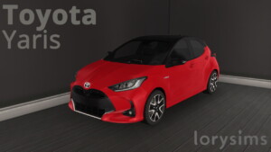 2020 Toyota Yaris at LorySims