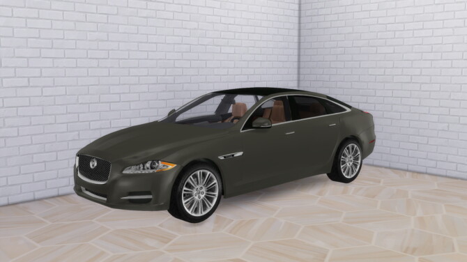 Sims 4 2012 Jaguar XJ at Modern Crafter CC