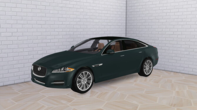 Sims 4 2012 Jaguar XJ at Modern Crafter CC