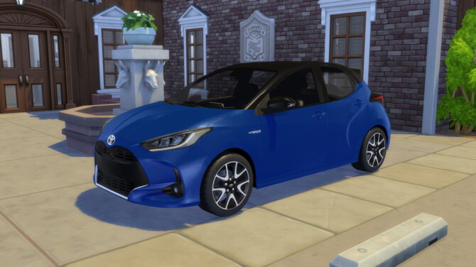 Sims 4 2020 Toyota Yaris at LorySims