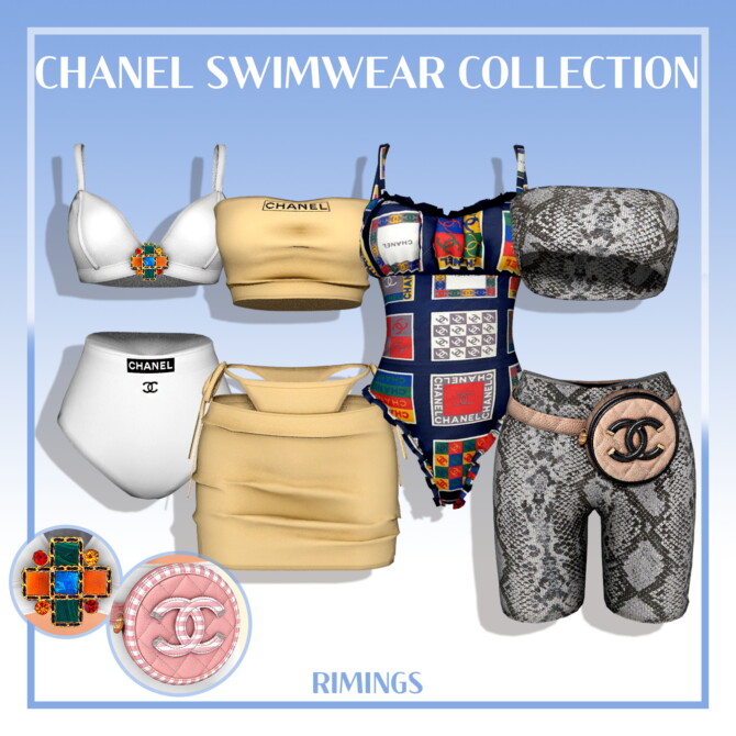 Sims 4 SWIMWEAR COLLECTION at RIMINGs