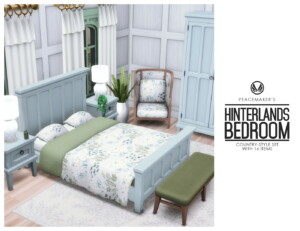 Hinterlands Country Style Bedroom at Simsational Designs