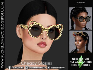CHEGAY GLASSES at Ruchell Sims