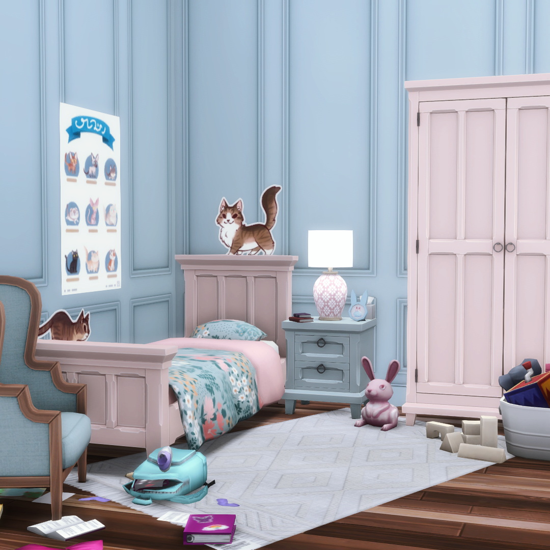 Hinterlands Country Style Bedroom at Simsational Designs » Sims 4 Updates