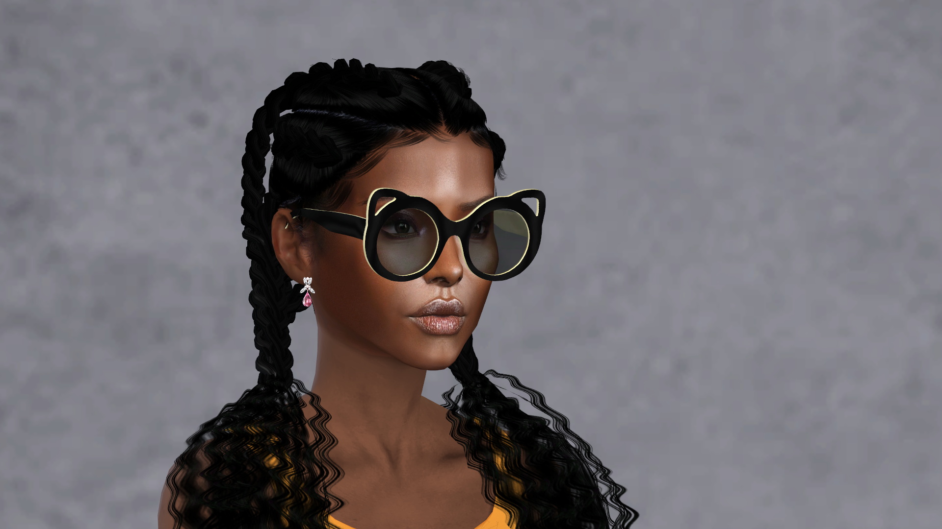 CHEGAY GLASSES at Ruchell Sims » Sims 4 Updates