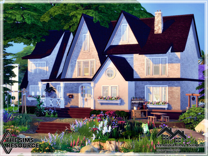 Sims 4 MATYLDA home by marychabb at TSR