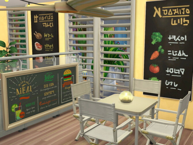 Sims 4 Beach Restaurant by Flubs79 at TSR