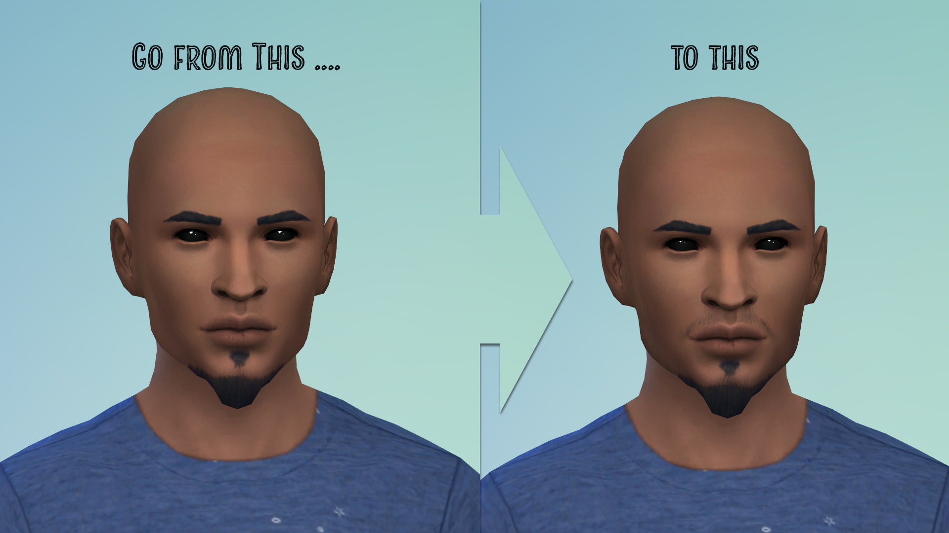 Stubble You Maxis Match stubble efect at b5Studio » Sims 4 Updates