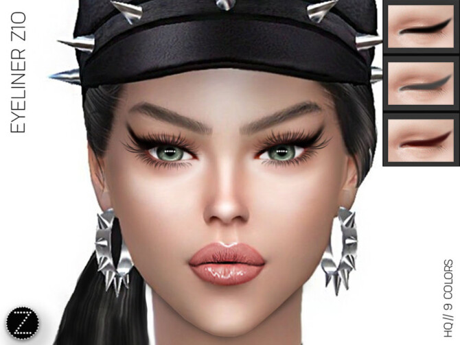 Sims 4 EYELINER Z10 by ZENX at TSR