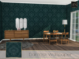 Damask Wallpaper TX by theeaax at TSR