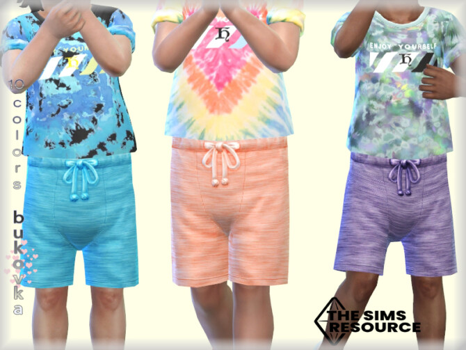 Sims 4 Shorts Toddler by bukovka at TSR