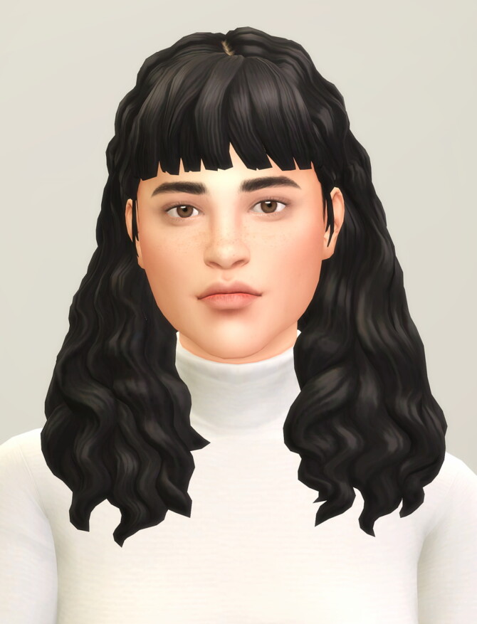 Sims 4 Chloe hair at Rusty Nail