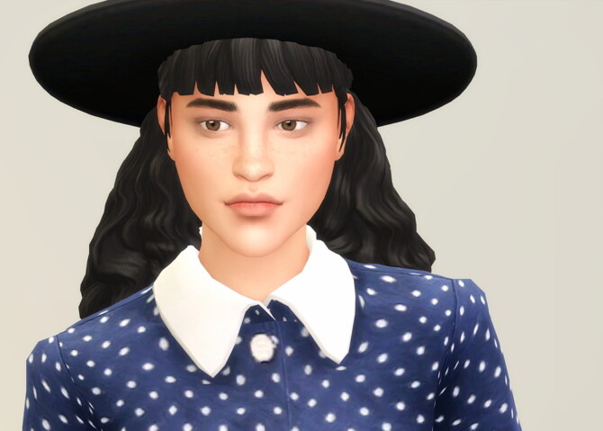 Sims 4 Chloe hair at Rusty Nail