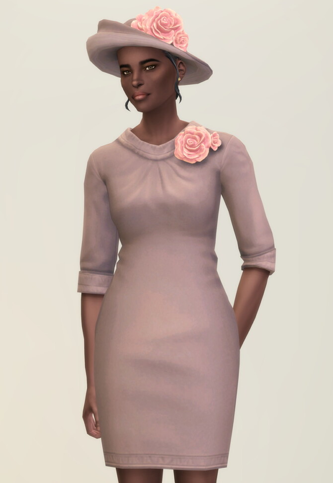 Sims 4 Lady of Dress III at Rusty Nail