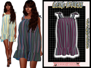 Leah Dress by GemmaGarza at TSR