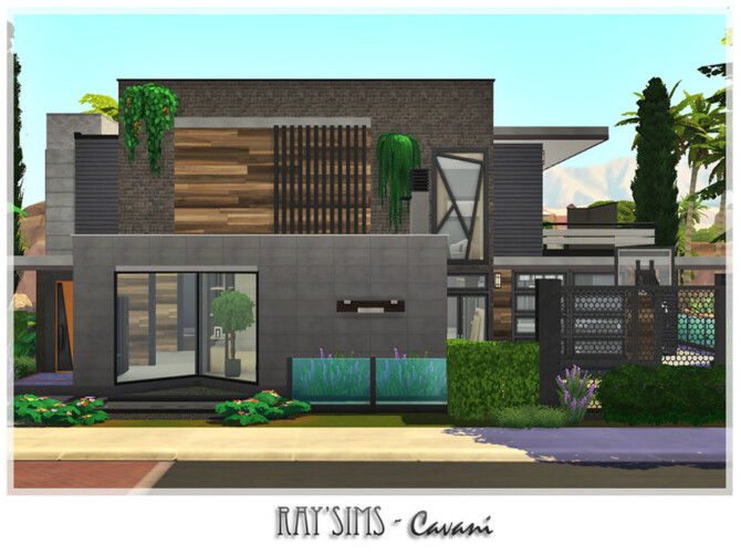 Sims 4 Cavani house by Ray Sims at TSR