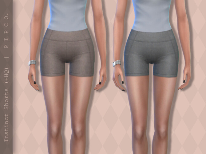 Sims 4 Instinct Shorts by Pipco at TSR