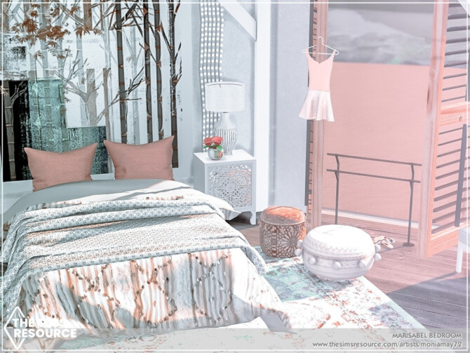 Sims 4 Marisabel Bedroom by Moniamay72 at TSR
