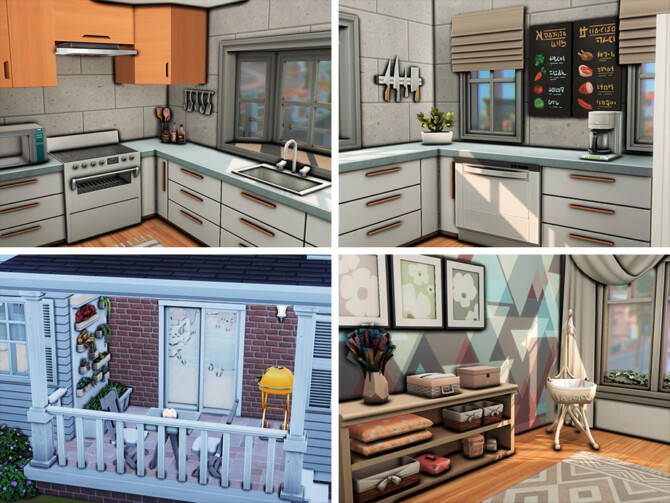 Sims 4 Brightling house by xogerardine at TSR