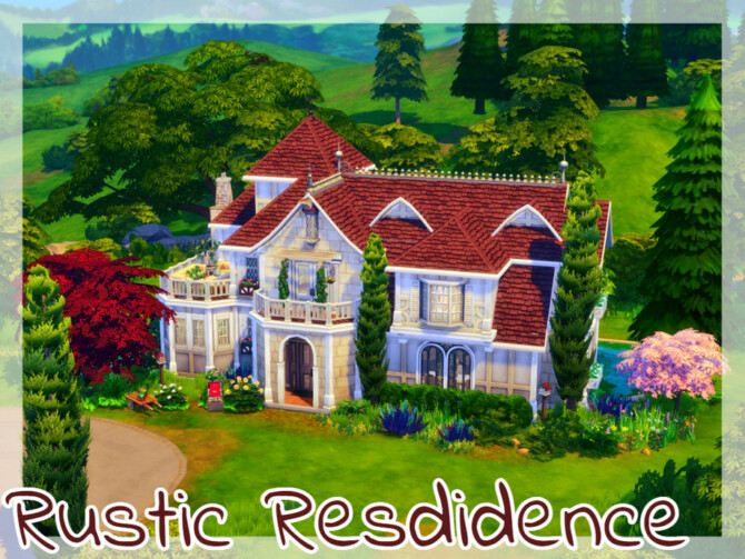 Sims 4 Rustic Residence by simmer adelaina at TSR
