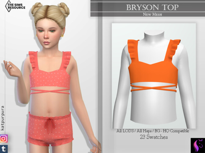 Sims 4 Bryson Top by KaTPurpura at TSR