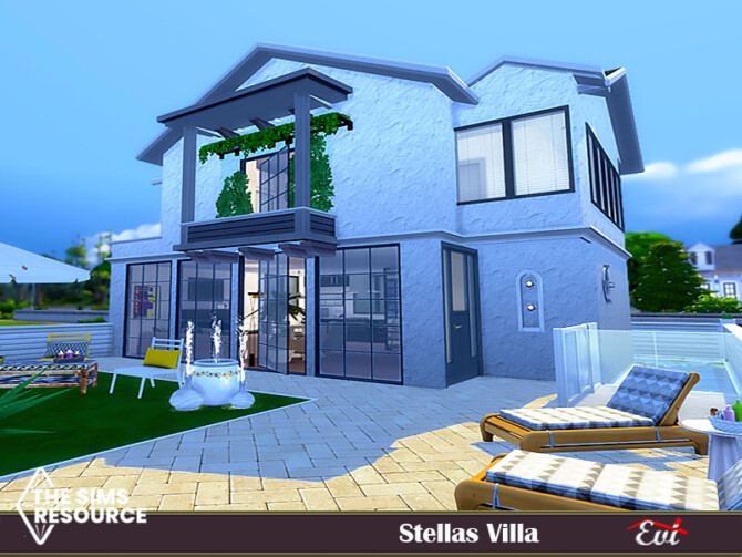 Sims 4 Stellas house by evi at TSR