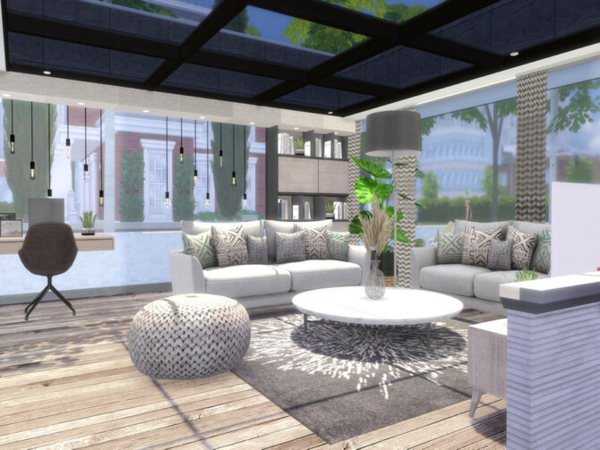Sims 4 Modern Villa by Suzz86 at TSR