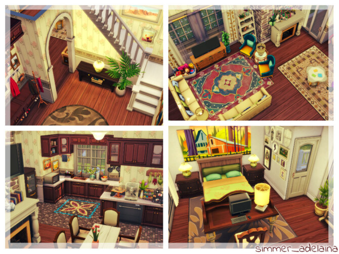 Sims 4 Rustic Residence by simmer adelaina at TSR