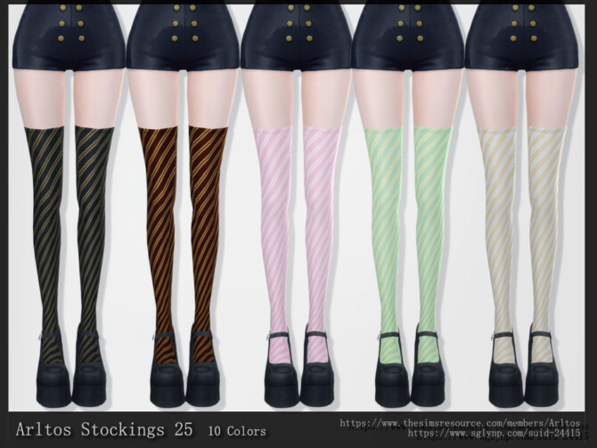 Sims 4 Stockings 25 by Arltos at TSR