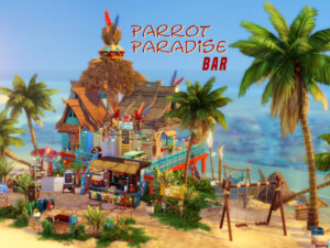 Parrot Paradise Bar by VirtualFairytales at TSR
