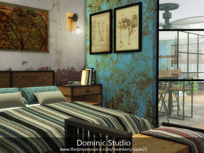 Sims 4 Dominic Studio by dasie2 at TSR