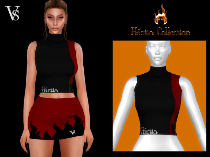 Sims 4 Top I Hestia Collection by Viy Sims at TSR