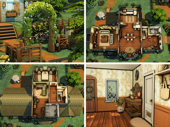 Sims 4 Orchard Cottage by xogerardine at TSR