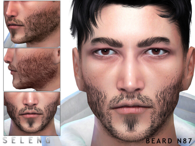 Sims 4 Beard N87 by Seleng at TSR