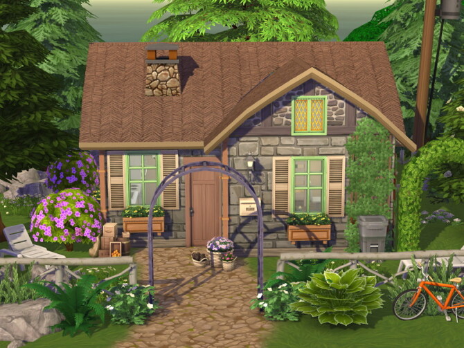 Sims 4 Starter Cottage by Flubs79 at TSR